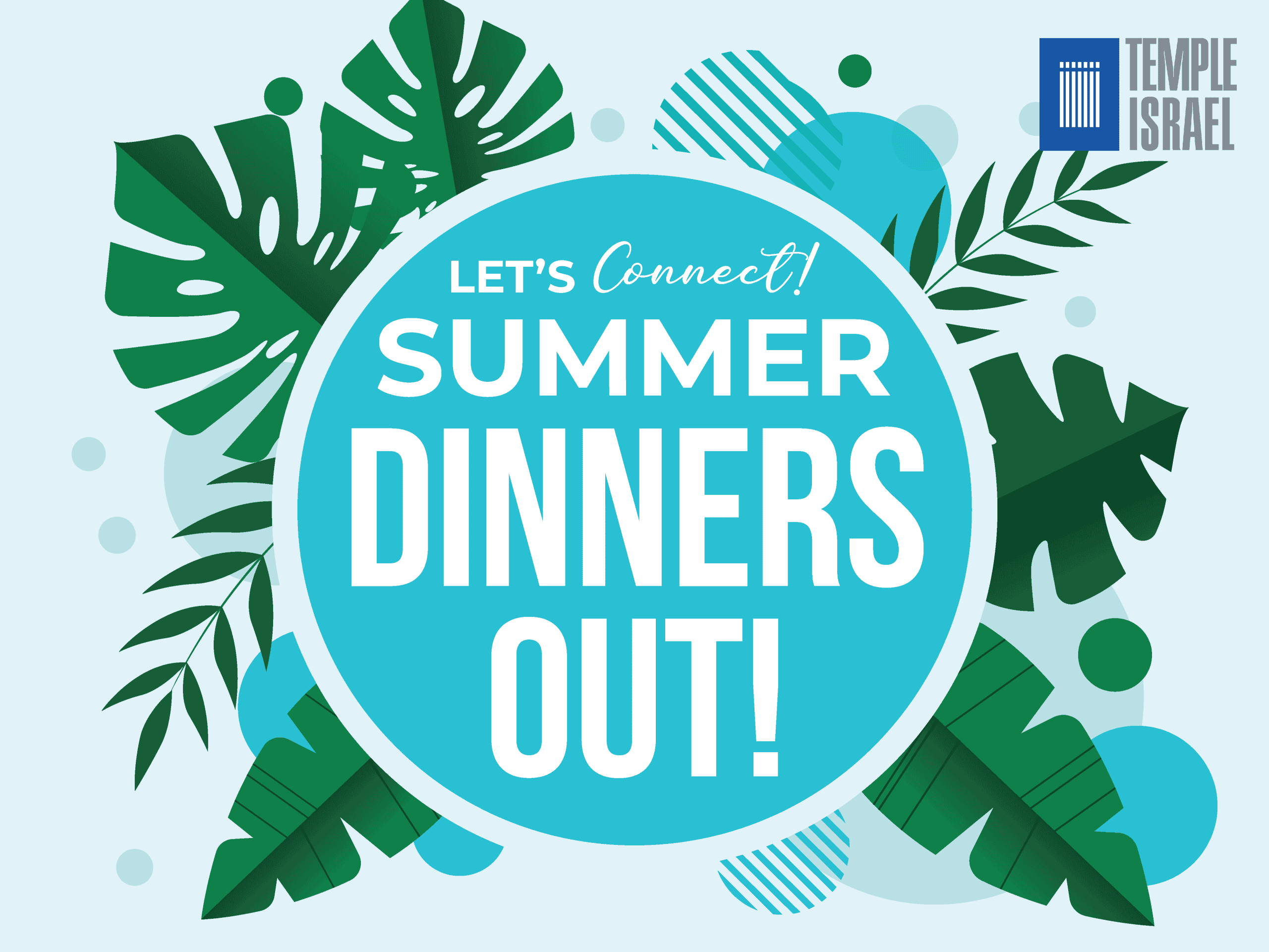 Enjoy summer dinners outdoors with vibrant tropical leaves and inviting atmosphere.